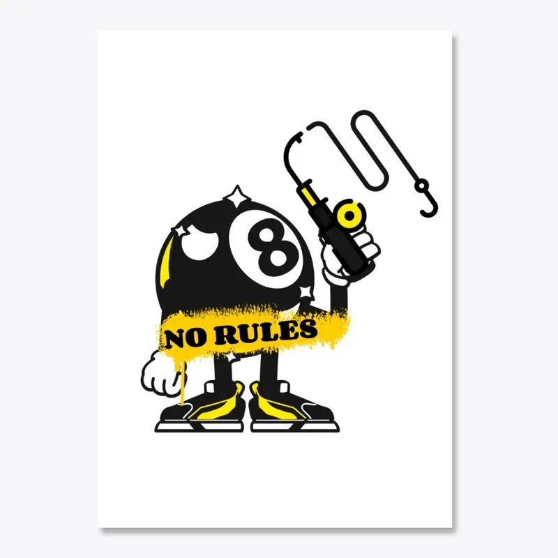 No Rules - 8ball Fisher